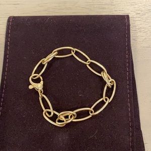 14K Gold link bracelet